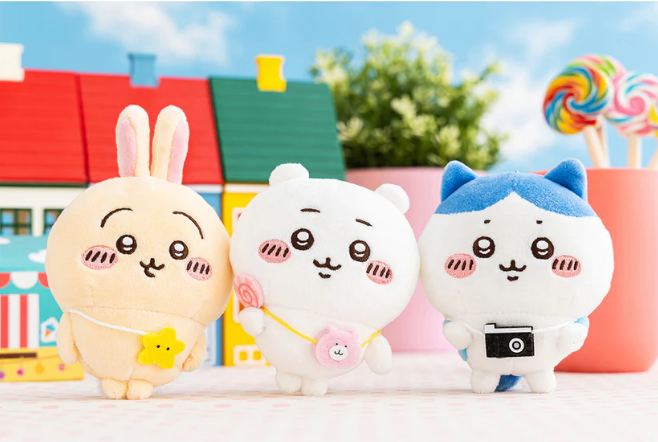 Chiikawa Excited to Go Out! Mochi Soft Mini Mascot