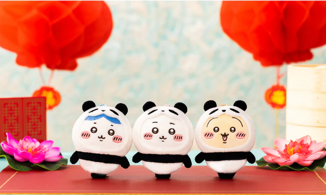Chiikawa Panda Plush