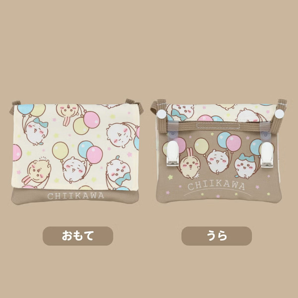 Chiikawa New School Year All-Over Print Series Shoulder Bag with Multi-Pocket