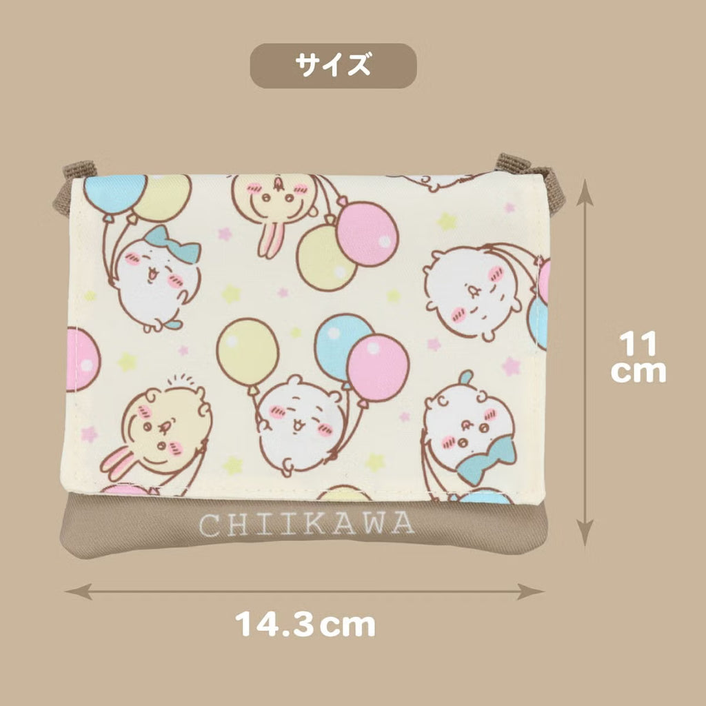 Chiikawa New School Year All-Over Print Series Shoulder Bag with Multi-Pocket