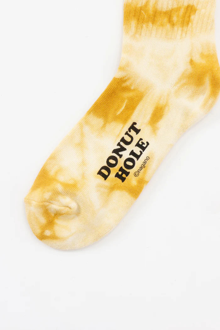 Chiikawa Tie-Dye Socks, Angel Halo Design, Yellow, 23-25cm