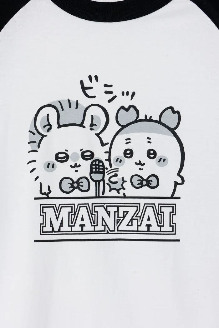 Chiikawa Raglan T-Shirt Manzai