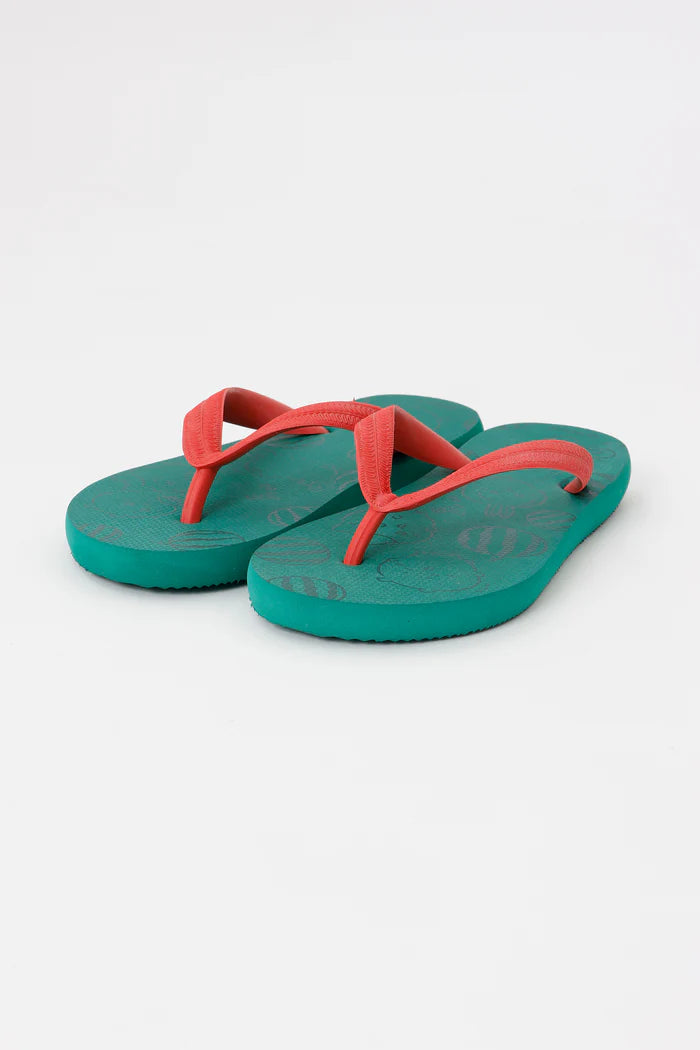 Chiikawa Beach Sandals Watermelon Green