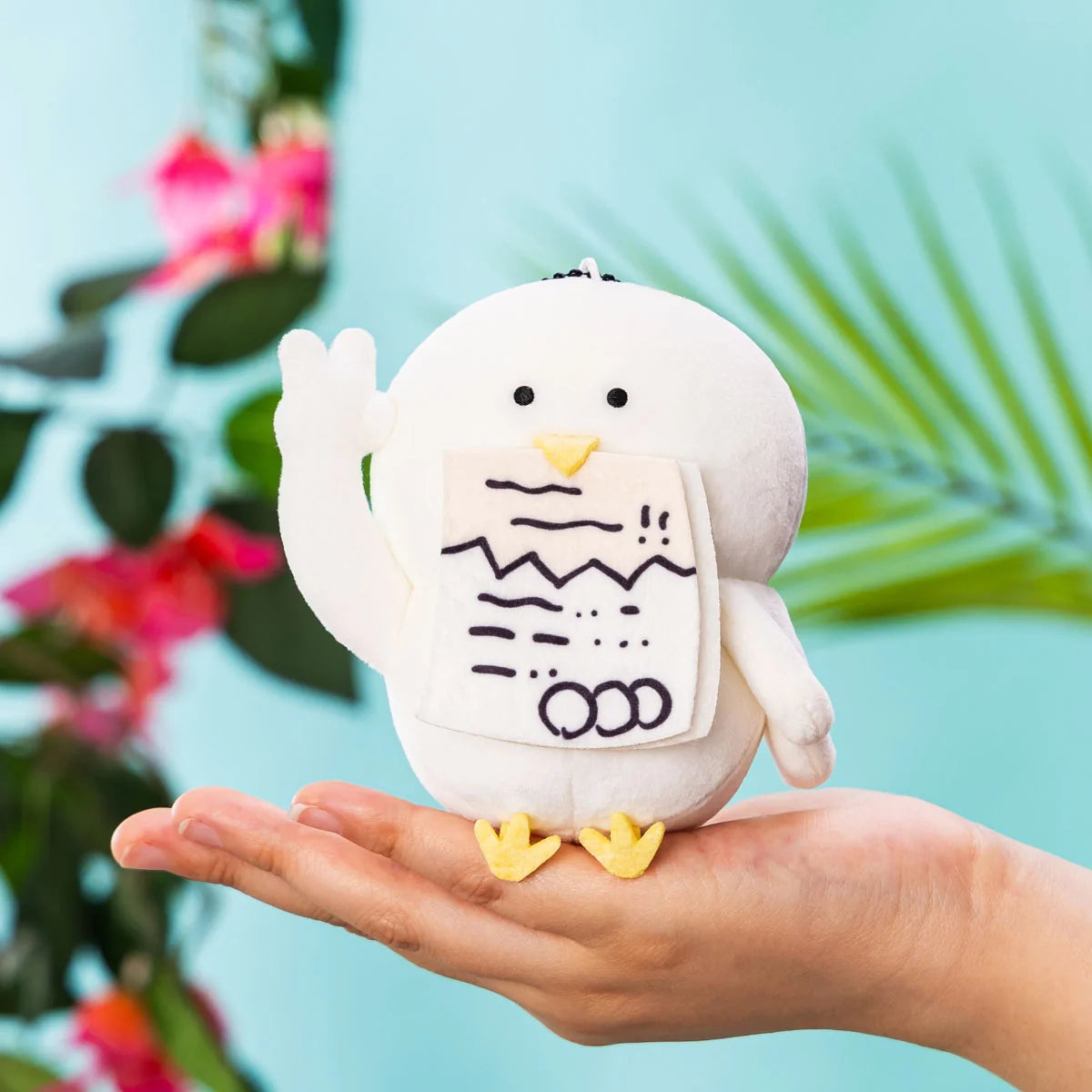 [Pre-Order] Chiikawa Movie "Chiikawa" Mascot Plush (The "Bird" that is somehow attached to them)