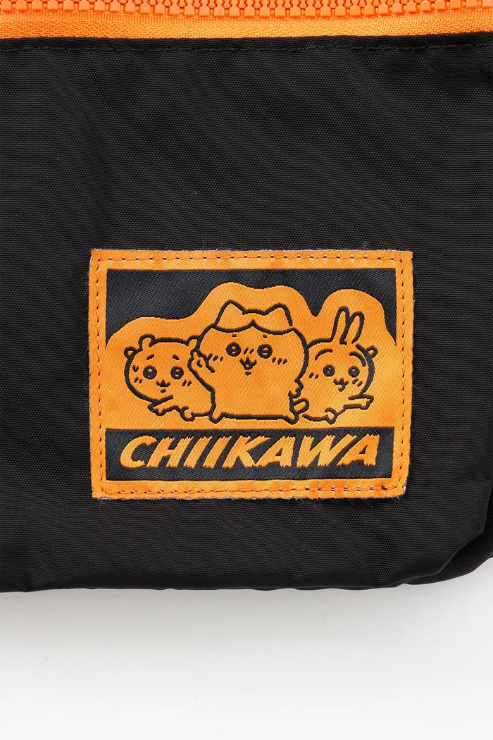 Chiikawa Body Bag Trio Pose Black