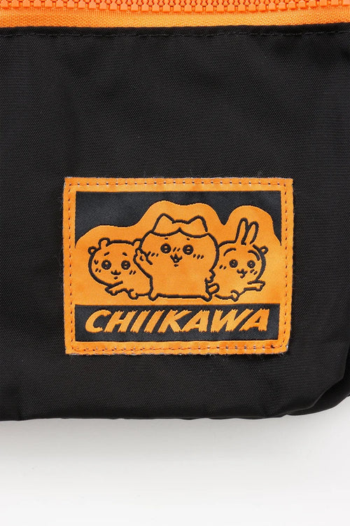 Chiikawa Body Bag Trio Pose Black