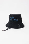 Chiikawa Nylon Hat DON'T BE LATE Black