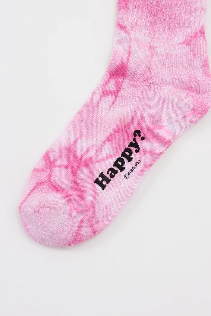 Chiikawa Tie-Dye Loop Socks, Pink, 23-25cm