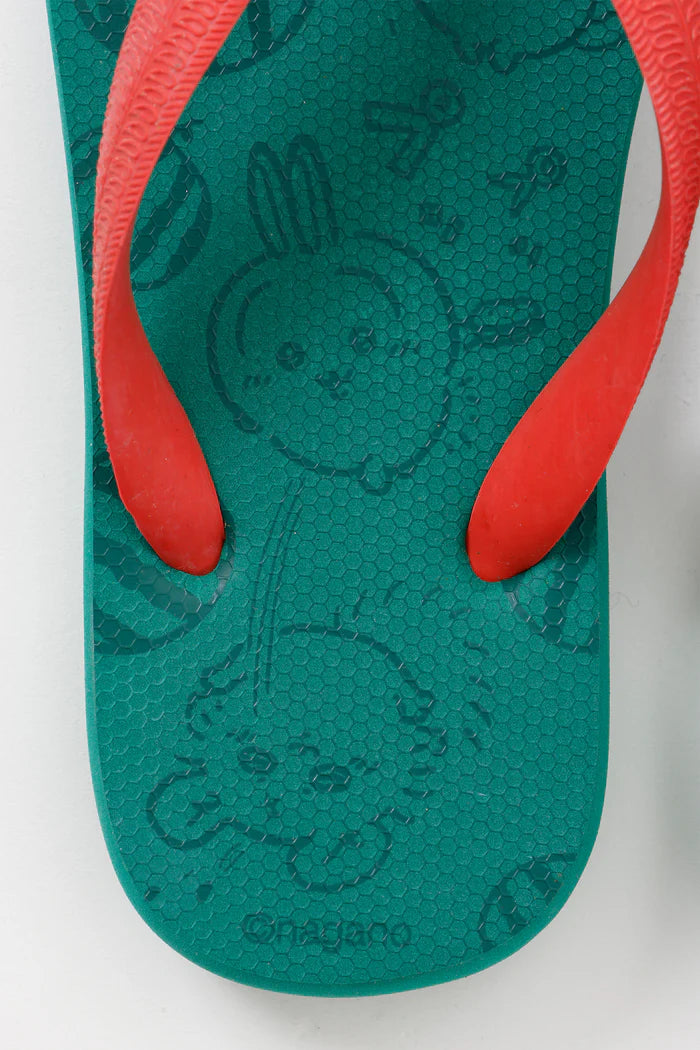 Chiikawa Beach Sandals Watermelon Green