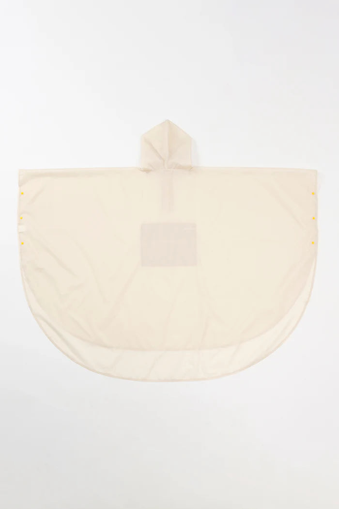 Chiikawa Packable Rain Poncho Beige Unisex