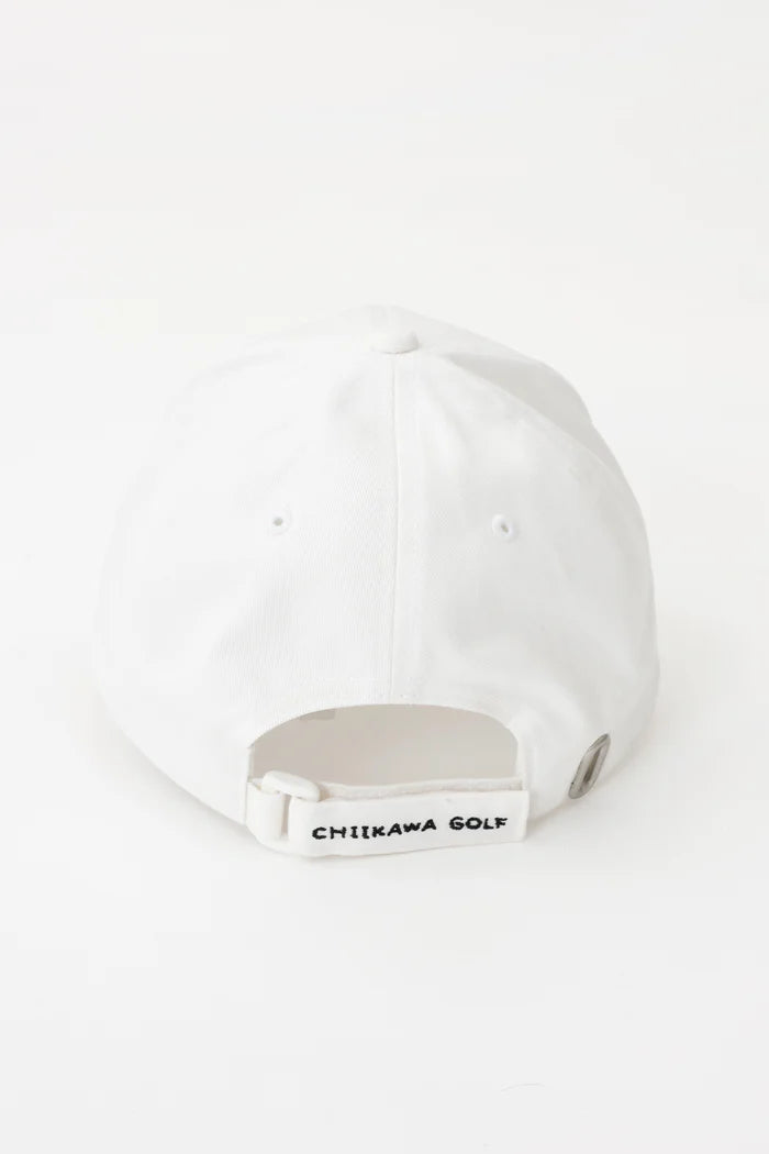 Chiikawa Golf Twill Cap Logo White