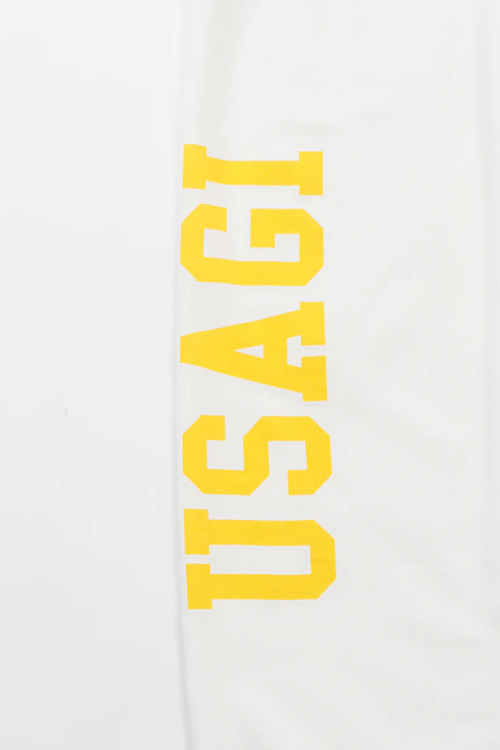 Chiikawa Sweatpants Peace Usagi White
