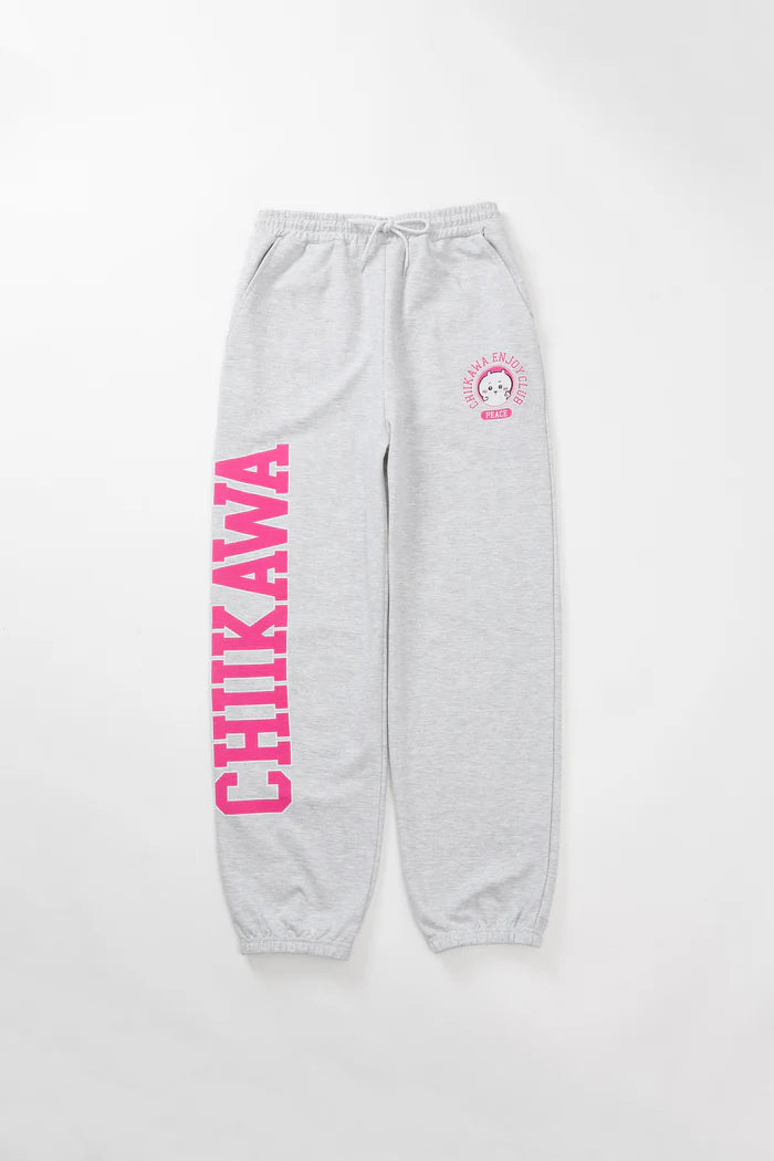 Chiikawa Sweatpants Peace Chiikawa Heather Gray