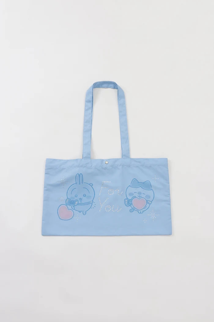 Chiikawa Charm Tote Bag For You (Trio) Sax Blue ONE