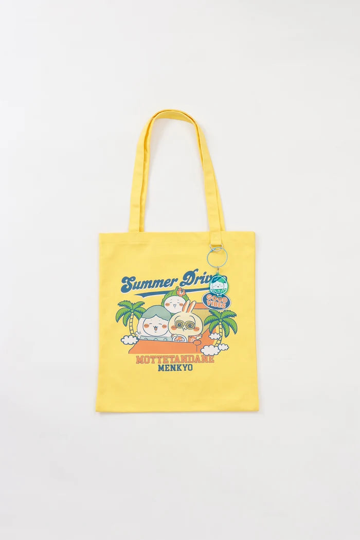 Chiikawa Acrylic Keychain Tote Bag Summer Drive Yellow