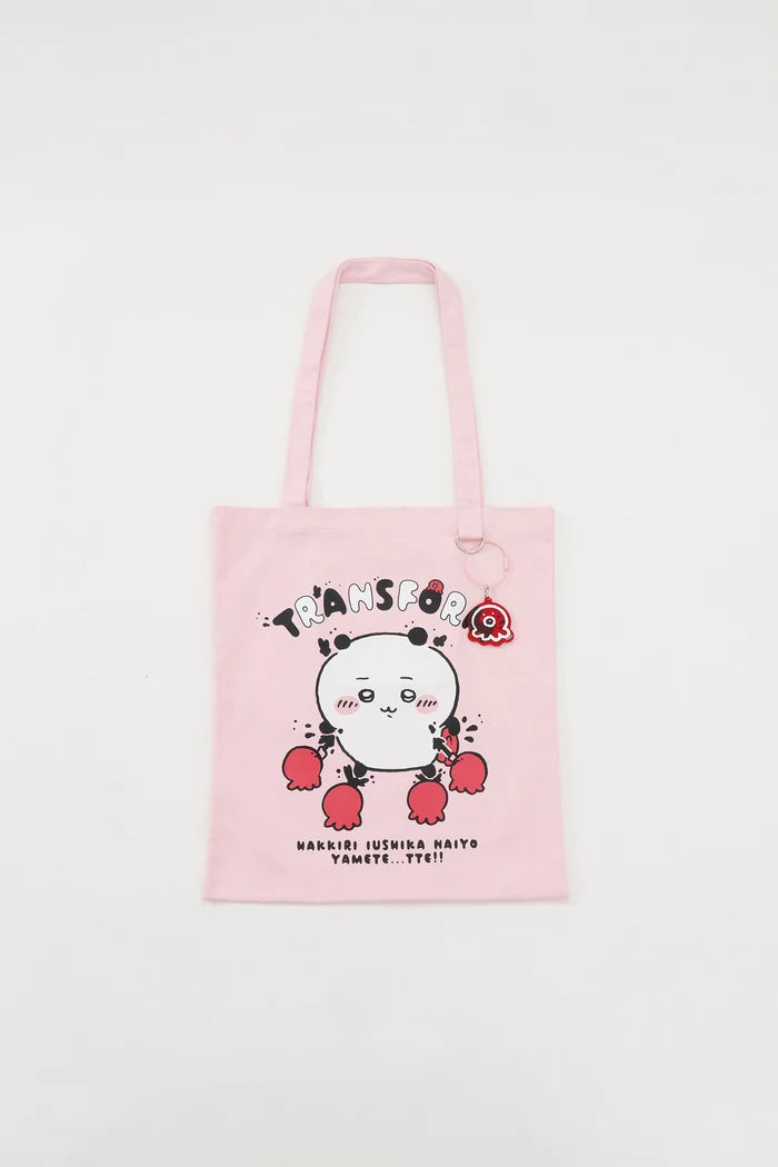 Chiikawa Acrylic Keychain Tote Bag TRANSFORM Pink