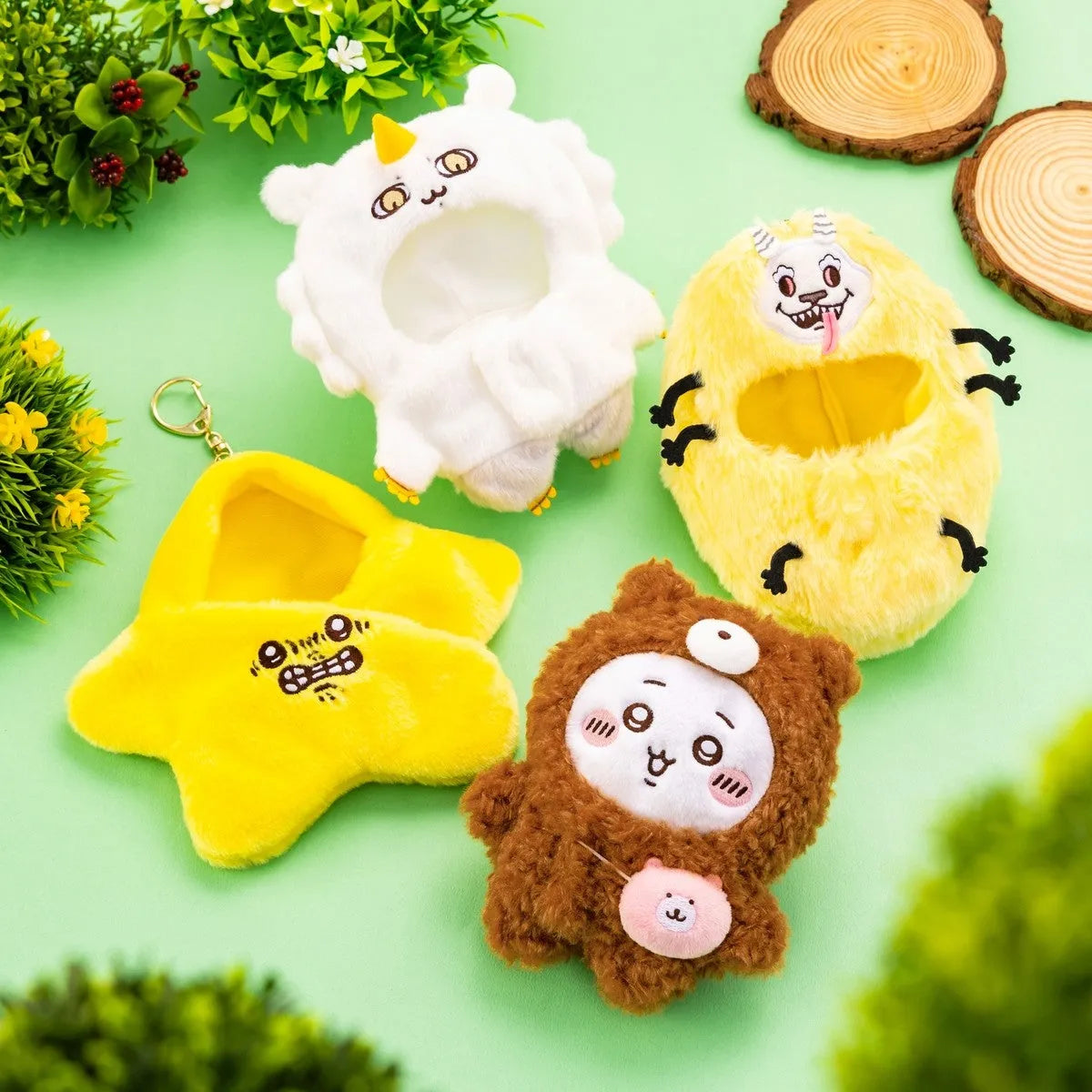 Chiikawa Park Mascot-sized Uki-Uki Plush Cap 2