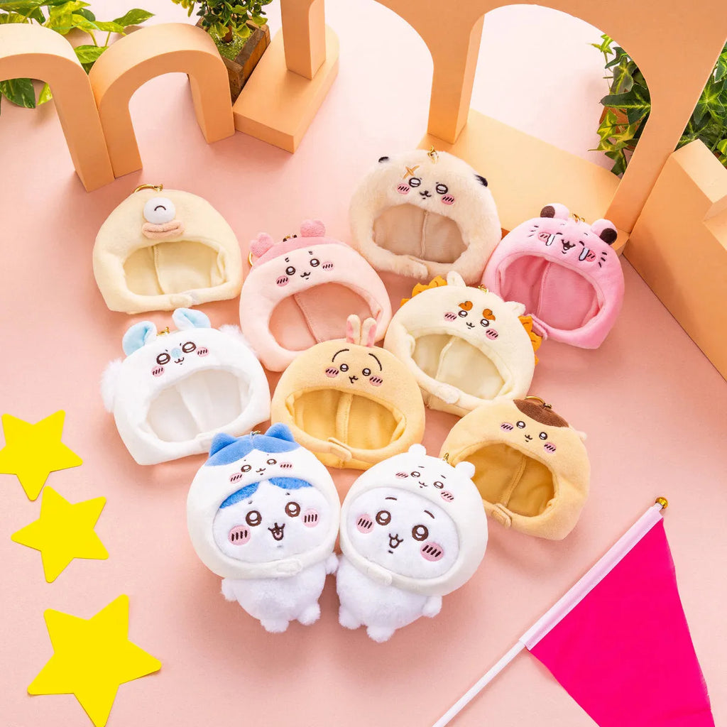 Chiikawa Park Mascot-sized Uki-Uki Plush Cap 1
