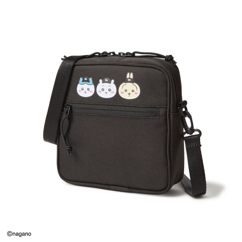 Square Shoulder Pouch 1.5L Chiikawa / Chiikawa, Hachiware, Usagi, Black