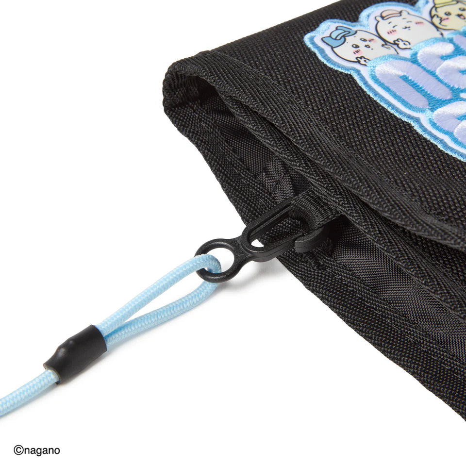 Square Neck Pouch 0.3L Chiikawa / Chiikawa, Hachiware, Usagi, Black