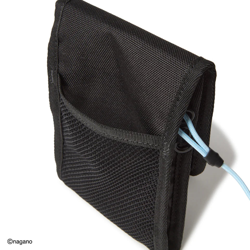 Square Neck Pouch 0.3L Chiikawa / Chiikawa, Hachiware, Usagi, Black