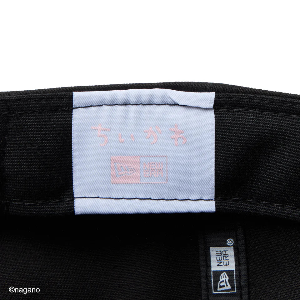 9TWENTY Long Visor Chiikawa / Chiikawa, Hachiware, Usagi, Black | Golf