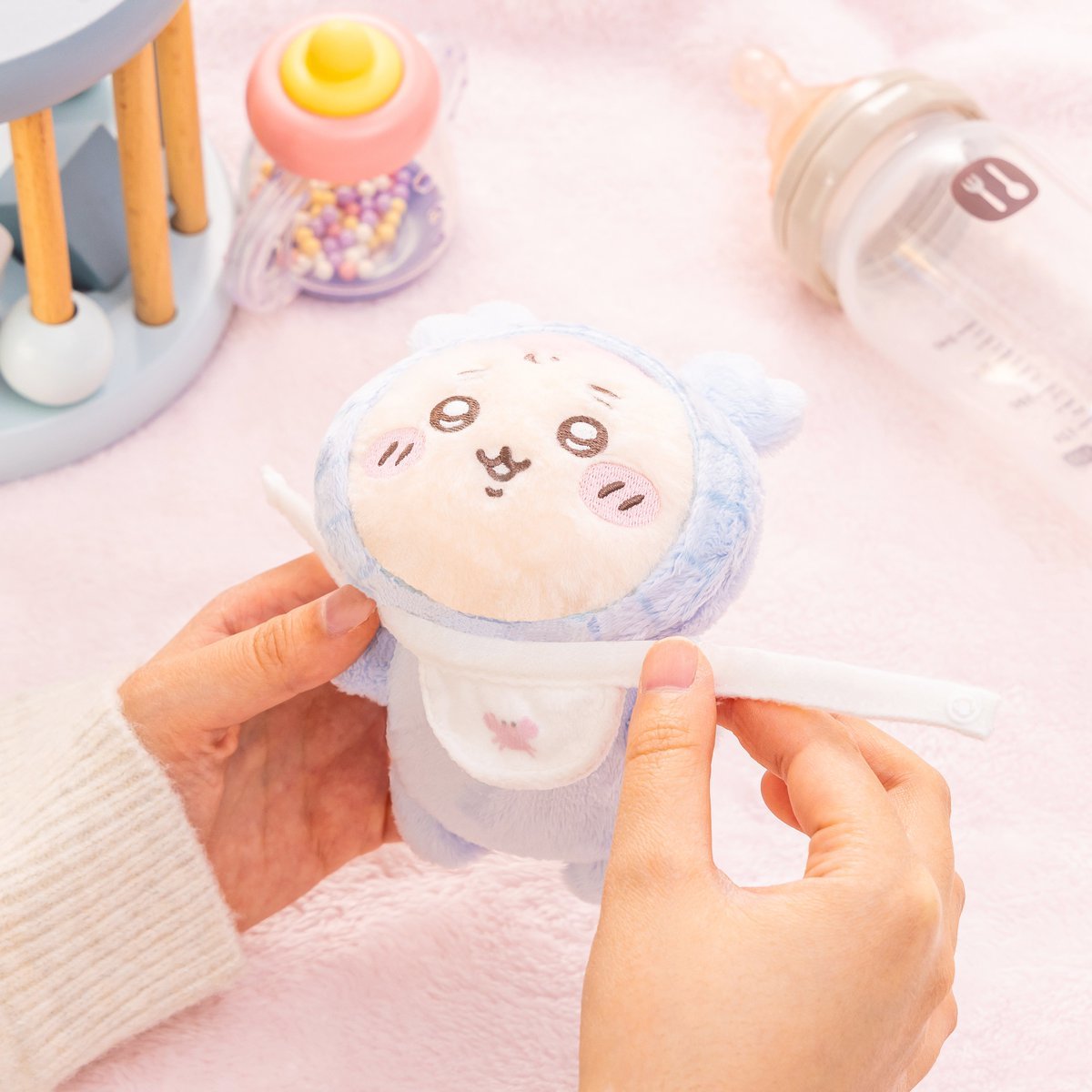 [Pre-order] Chiikawa Baby Crawling Plush Toys (8 types) Vol. 2