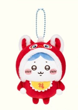 Chiikawa China Exclusive Lion Dance Plush Charm Set