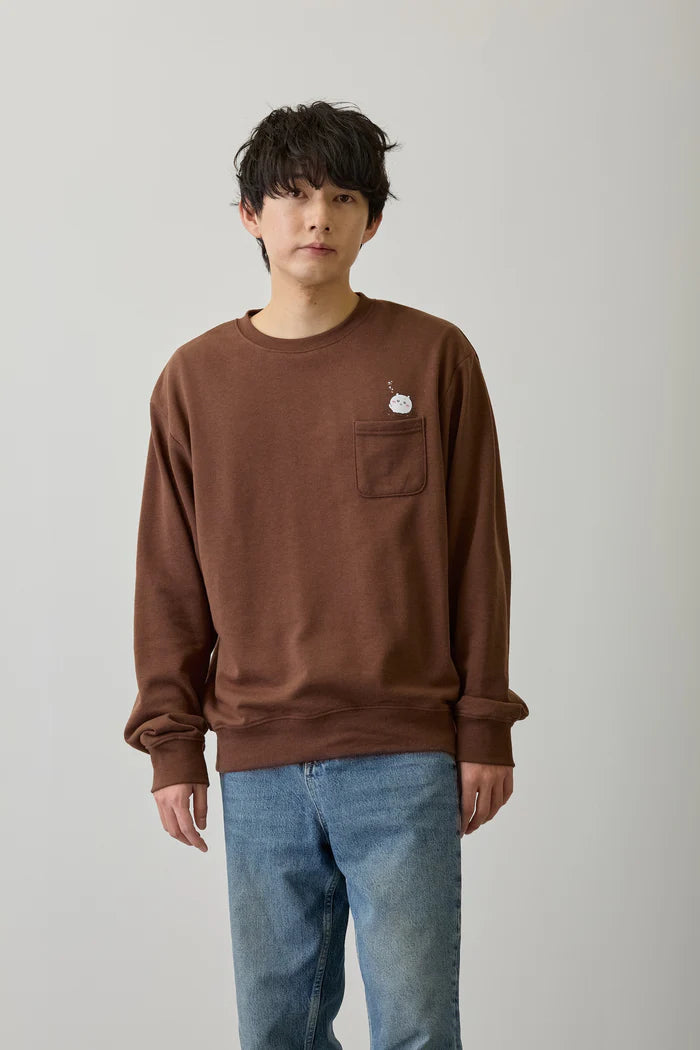 Chiikawa Sweatshirt, My Own Fondue, Brown
