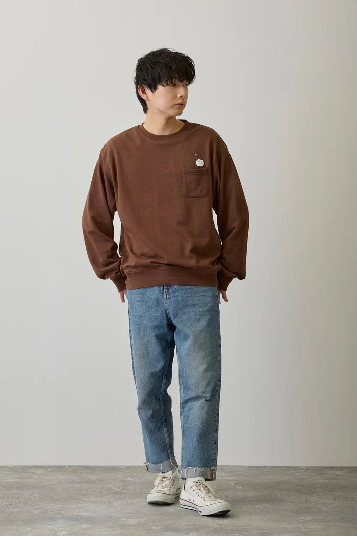 Chiikawa Sweatshirt, My Own Fondue, Brown