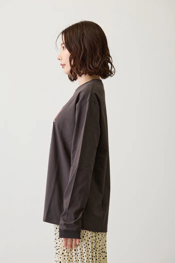 [New] "I LOVE USAGI" Long Sleeve T-Shirt - Black