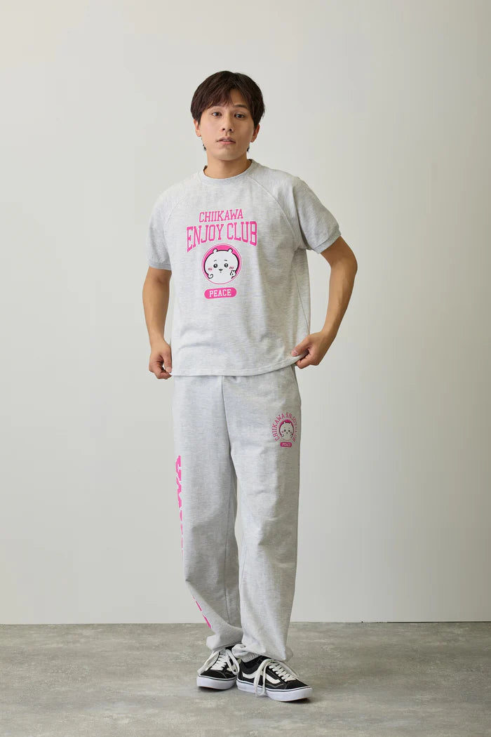 Chiikawa T-shirt Peace Chiikawa Heather Gray