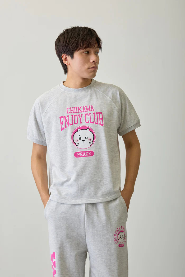 Chiikawa T-shirt Peace Chiikawa Heather Gray