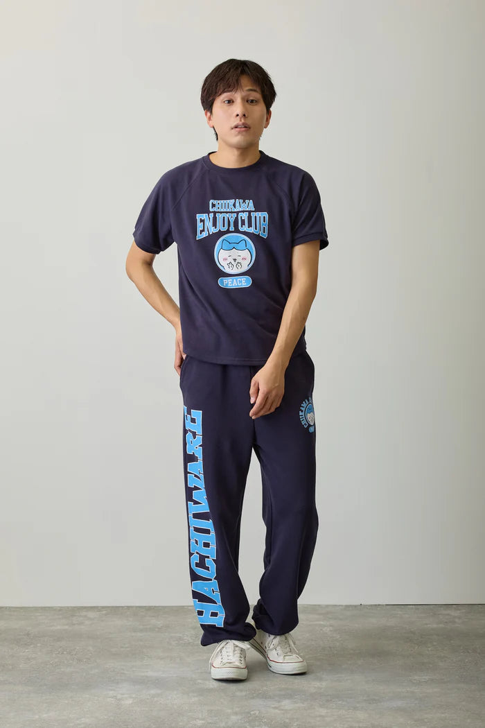 Chiikawa T-shirt Peace Hachiware Navy