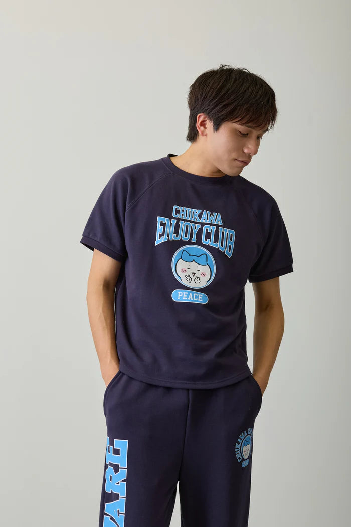 Chiikawa T-shirt Peace Hachiware Navy