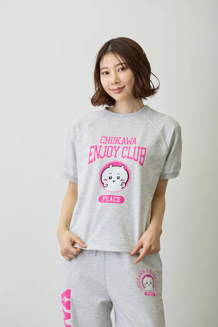 Chiikawa T-shirt Peace Chiikawa Heather Gray