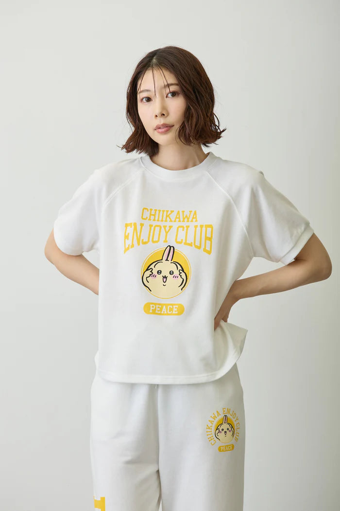 Chiikawa T-shirt Peace Usagi White