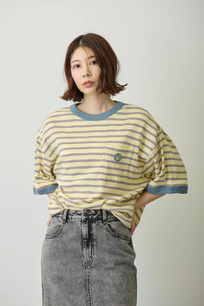 Chiikawa Big Silhouette Pocket T-Shirt Robert P. Miller x Talking Usagi BANANA