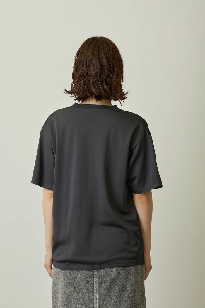 Chiikawa Dry T-Shirt DANCE Shisa Kurimanju Charcoal
