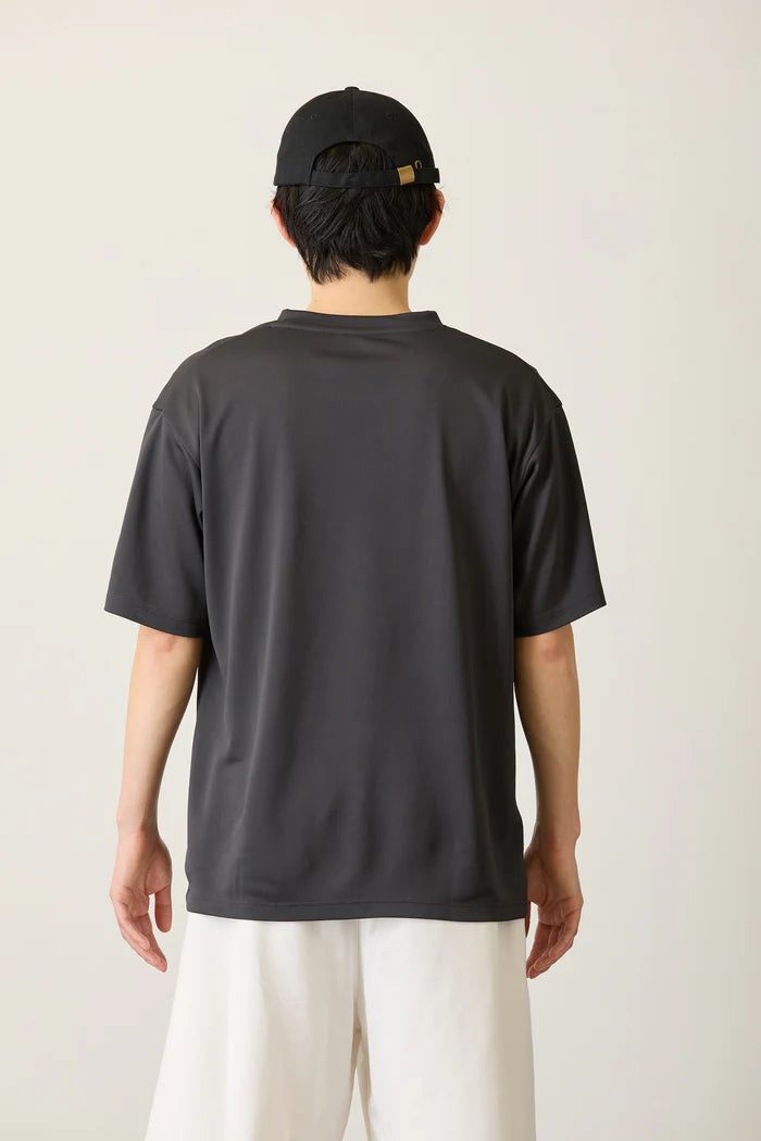 Chiikawa Dry T-Shirt DANCE Shisa Kurimanju Charcoal