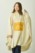 Chiikawa Packable Rain Poncho Beige Unisex