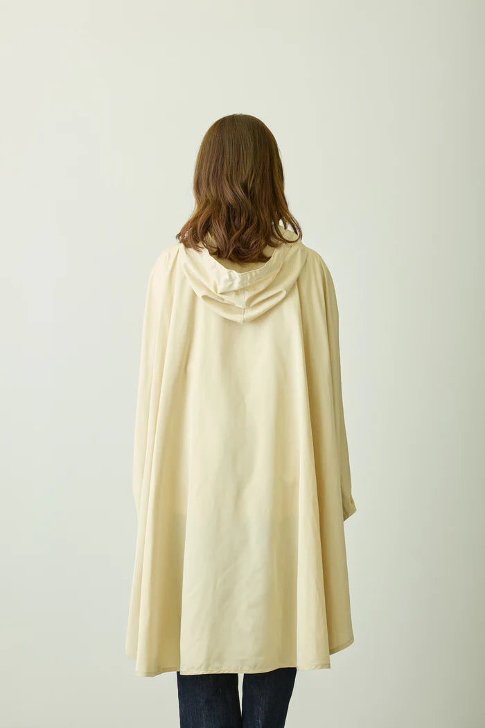 Chiikawa Packable Rain Poncho Beige Unisex