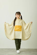 Chiikawa Packable Rain Poncho Beige Kids