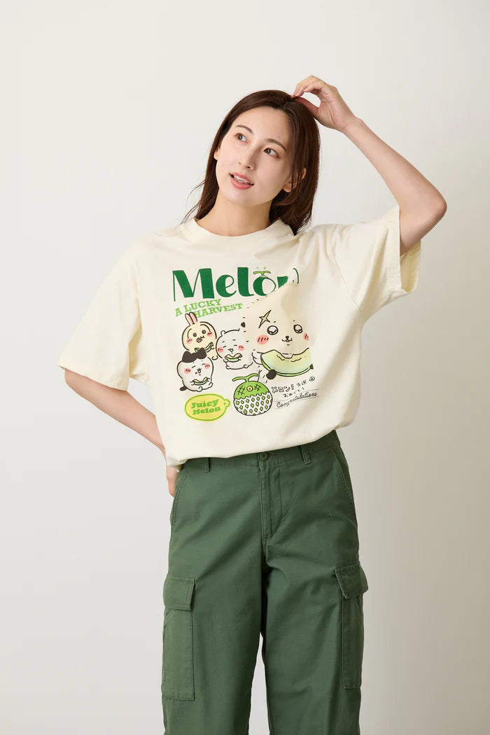 Chiikawa T-shirt Melon Cream