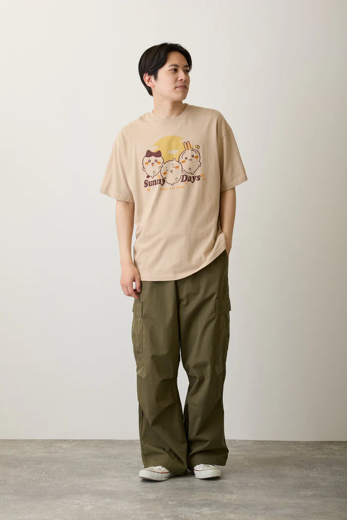 Chiikawa T-shirt Sunny Days Sand Beige