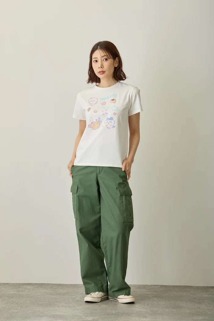 Chiikawa Foil Print T-Shirt DECO