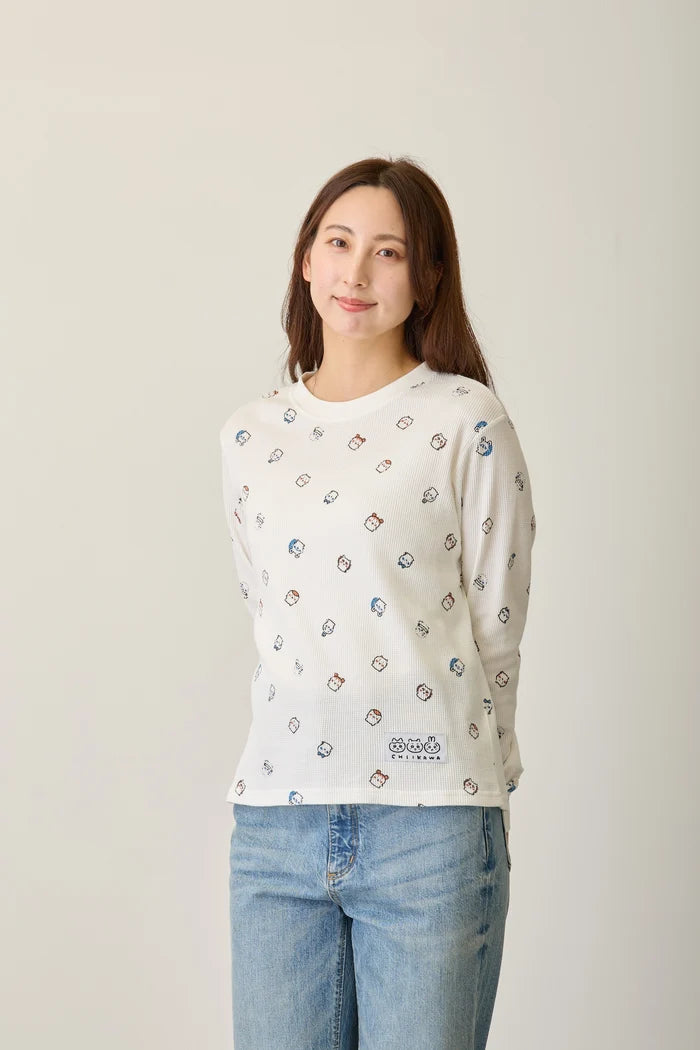 Chiikawa Waffle Long-Sleeve T-Shirt