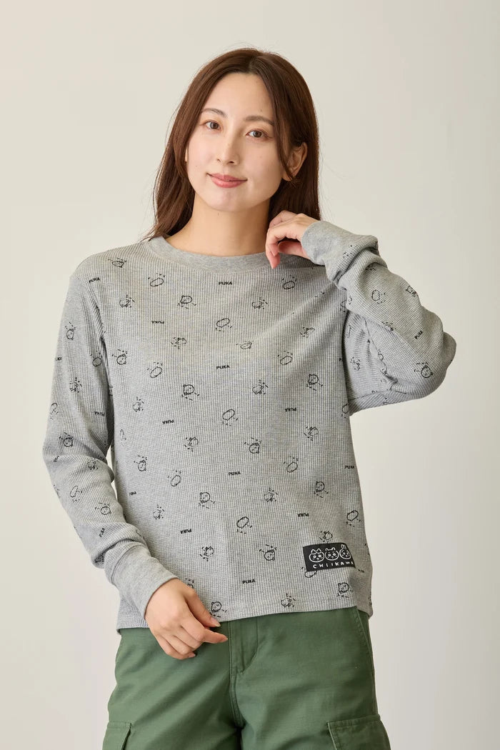 Chiikawa Waffle Long-Sleeve T-Shirt