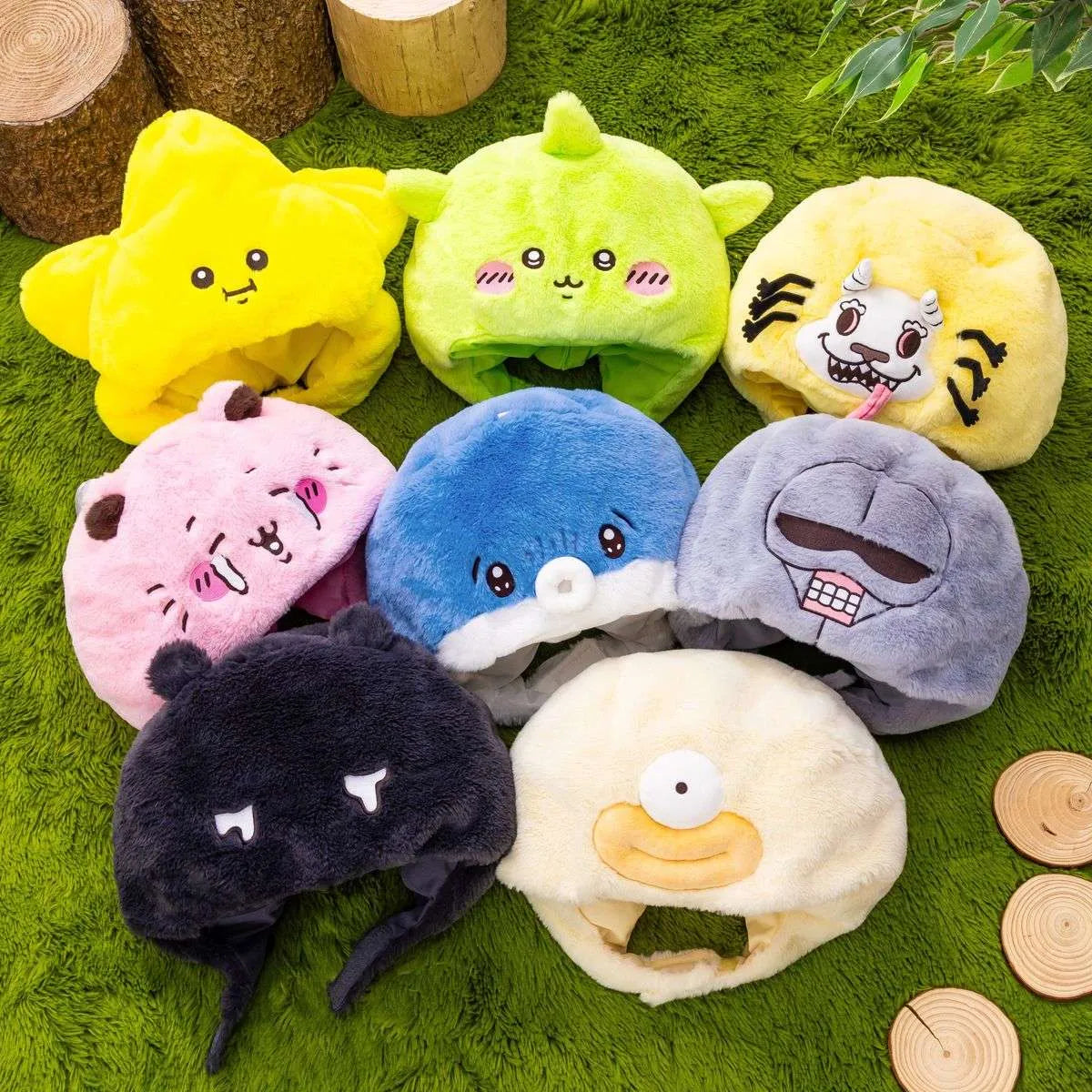 Chiikawa Park Uki-Uki Plush Cap 2