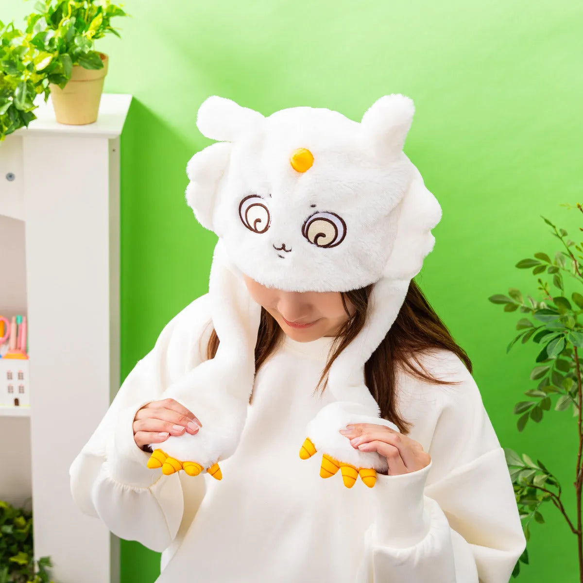 Chiikawa Park Moving Ears Hat (Anoko)